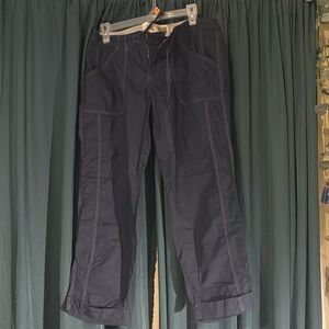 Converse brand Size 10 navy blue cropped pants.  Excellent condition